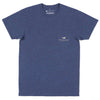 Origins Rack Tee in Washed Navy Heather by Southern Marsh - Country Club Prep