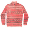 Pisgah Aztec Pullover in Washed Red by Southern Marsh - Country Club Prep