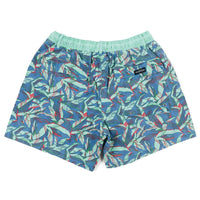 SEAWASH Bayside Shoals Swim Trunk in French Blue by Southern Marsh - Country Club Prep