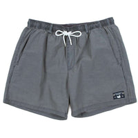 SEAWASH™ Shoals Swim Trunk in Black by Southern Marsh - Country Club Prep