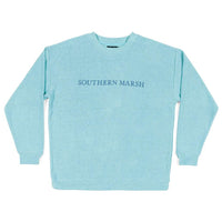 Sunday Morning Sweater in Mint by Southern Marsh - Country Club Prep