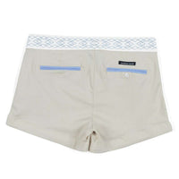 The Hannah Short in Khaki by Southern Marsh - Country Club Prep