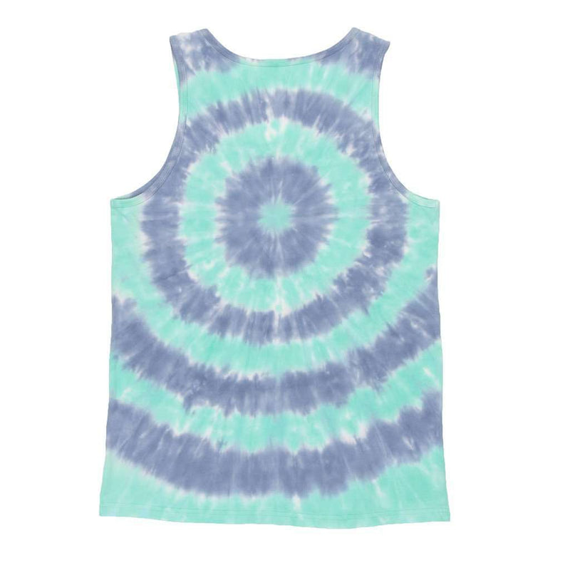 Southern Marsh Whitling Target Tie Dye Tank in Slate and Mint – Country ...