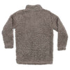Youth Appalachian Pile Sherpa Pullover in Light Brown by Southern Marsh - Country Club Prep