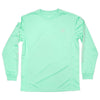 Youth FieldTec™ Fishing Team Long Sleeve Tee in Bimini Green by Southern Marsh - Country Club Prep