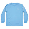 Youth FieldTec™ Fishing Team Long Sleeve Tee in Breaker Blue by Southern Marsh - Country Club Prep