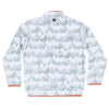 Youth North Basin Pullover in White & Gray by Southern Marsh - Country Club Prep