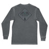 Youth SEAWASH™ Long Sleeve Tent Tee in Midnight Gray by Southern Marsh - Country Club Prep