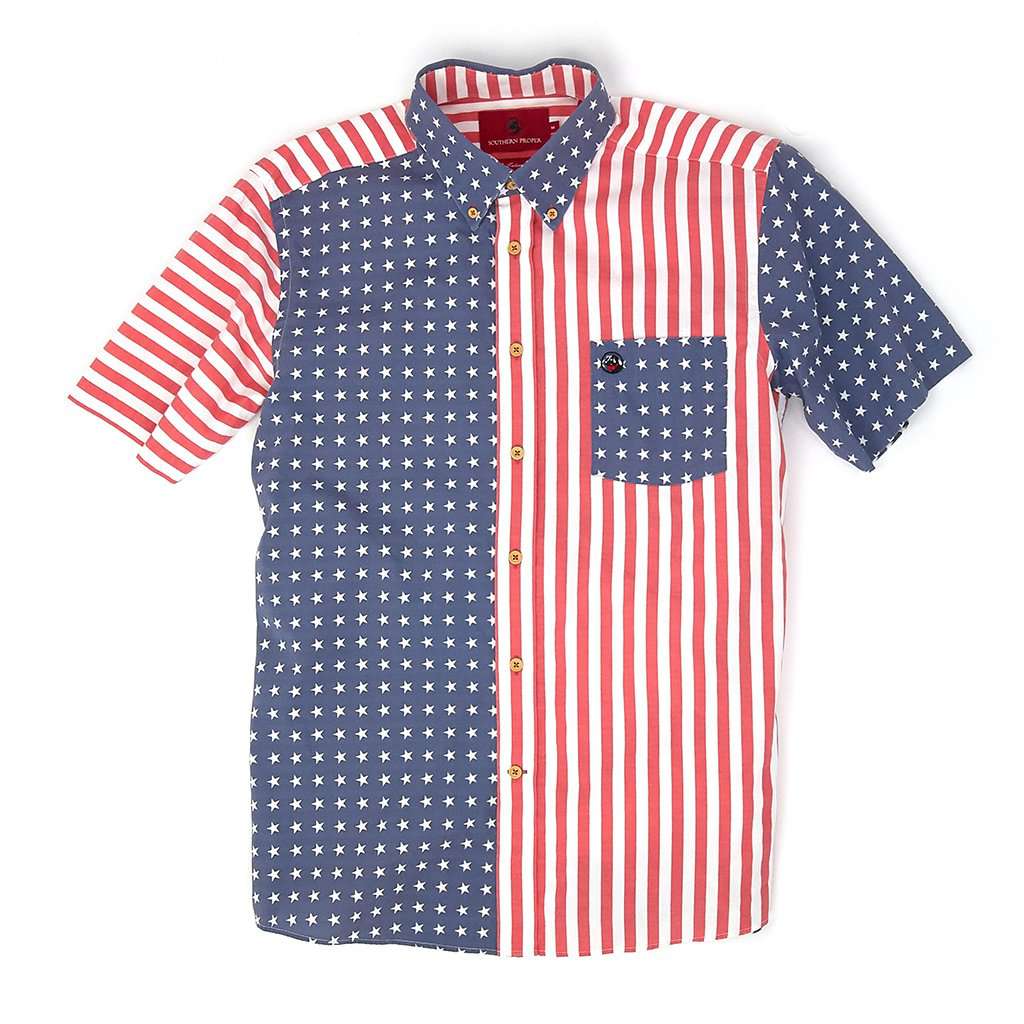 Liberty Social Shirt by Southern Proper - Country Club Prep