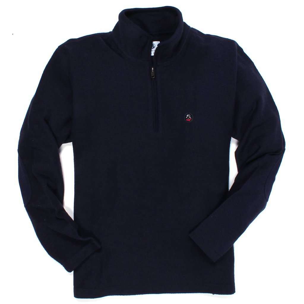 Nelson Pullover in Midnight Blue by Southern Proper - Country Club Prep