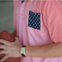 Old Glory Performance Polo by Southern Proper - Country Club Prep