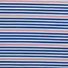 Performance Polo in Navy/Flamingo Stripe by Southern Proper - Country Club Prep