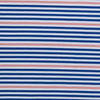 Performance Polo in Navy/Flamingo Stripe by Southern Proper - Country Club Prep