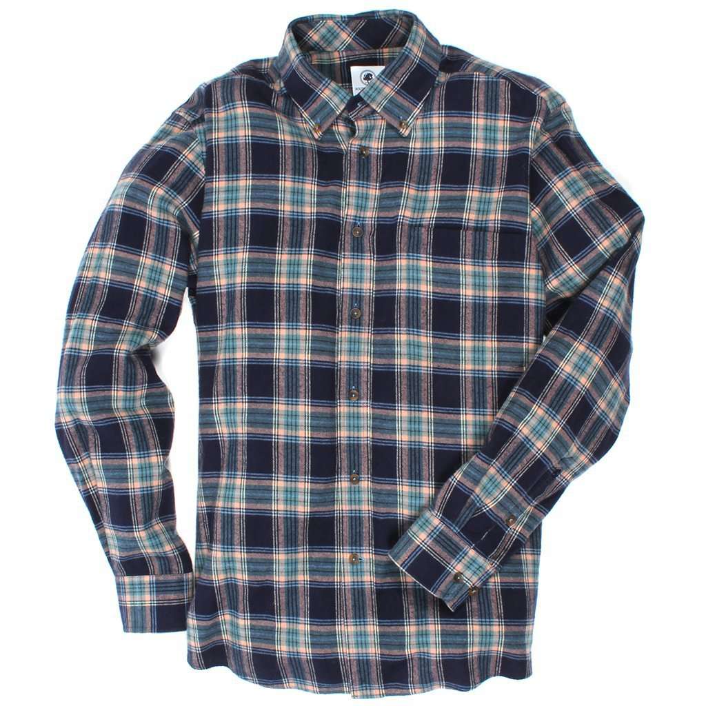 Southern Flannel in Chase Plaid by Southern Proper - Country Club Prep