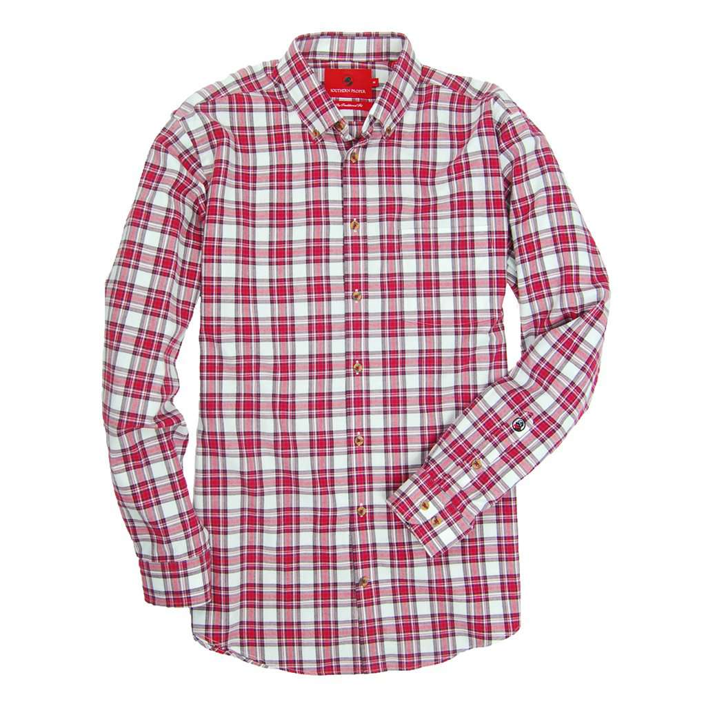 Southern Flannel in Hartwell Plaid by Southern Proper - Country Club Prep
