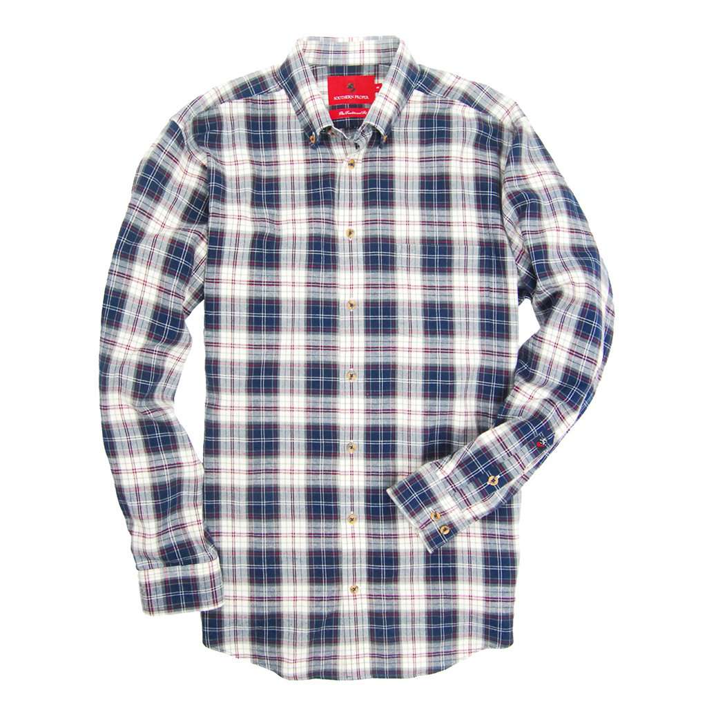 Southern Flannel in Nottely Plaid by Southern Proper - Country Club Prep