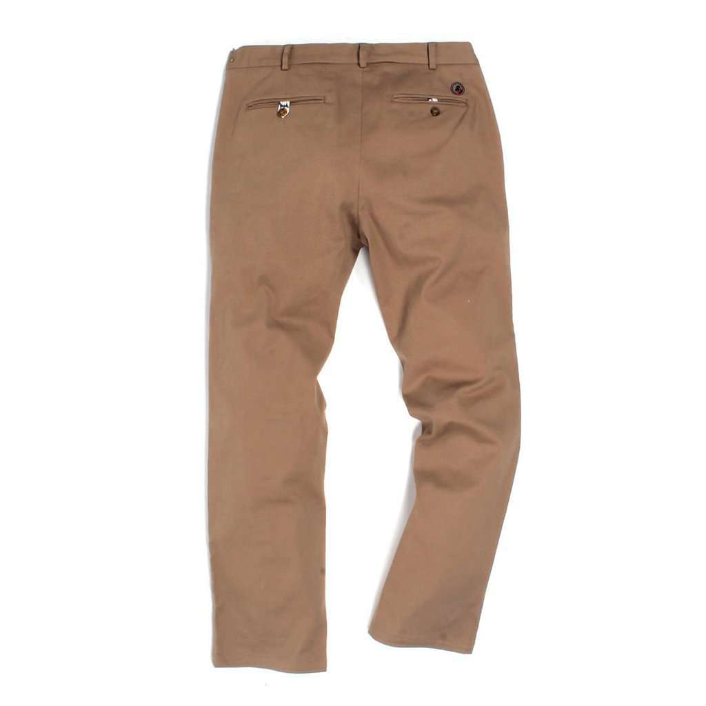 Thomas Pant in Khaki by Southern Proper - Country Club Prep