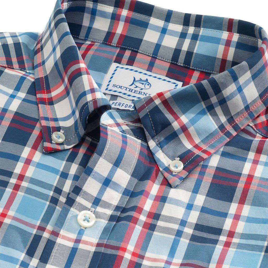 BBQ Plaid Intercoastal Performance Shirt by Southern Tide - Country Club Prep