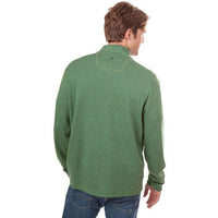 Blue Ridge Reversible 1/4 Zip Pullover in Willow and Grey by Southern Tide - Country Club Prep