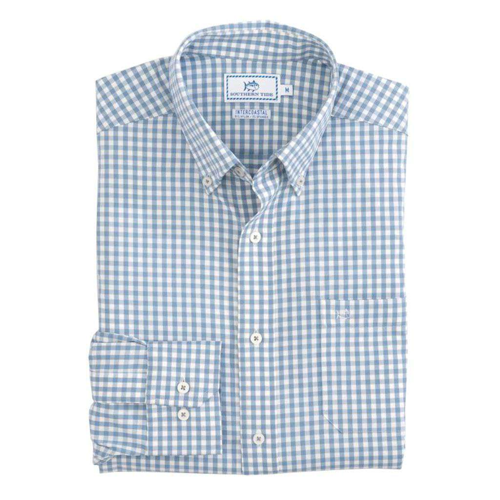 Bufflehead Gingham Intercoastal Sport Shirt by Southern Tide - Country Club Prep