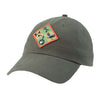 Campside Patch Waxed Hat in Dark Olive by Southern Tide - Country Club Prep