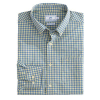 Causeway Gingham Intercoastal Performance Shirt by Southern Tide - Country Club Prep