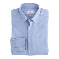 Channel Marker Oxford Solid Sport Shirt by Southern Tide - Country Club Prep