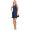 Christine Lace Inset Dress in Nautical Navy by Southern Tide - Country Club Prep