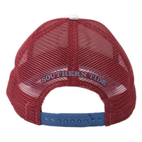 Circle Horizon Patch Trucker Hat by Southern Tide - Country Club Prep