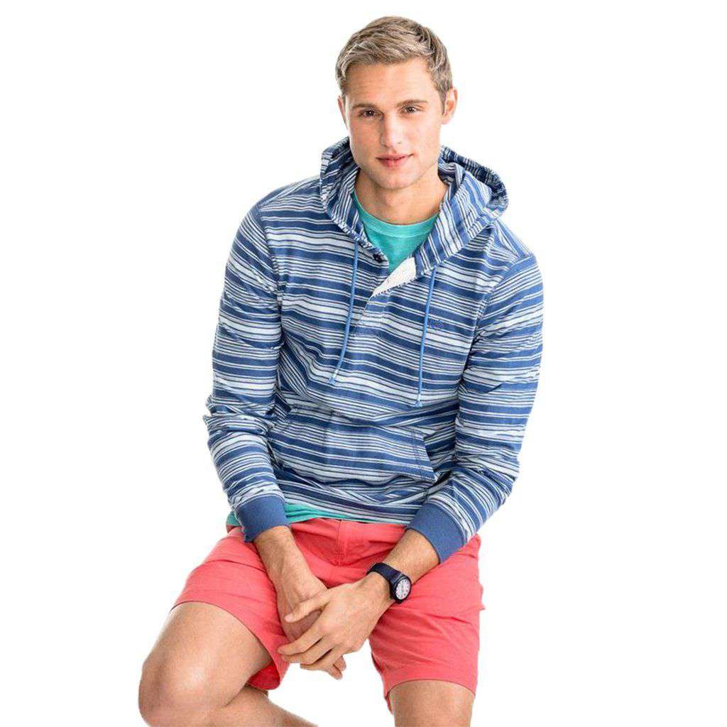 Cruiser Stripe Hoodie by Southern Tide - Country Club Prep