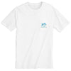 Day on the Water Tee in Classic White by Southern Tide - Country Club Prep