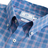 Ellsworth Plaid Sport Shirt in Dutch Blue by Southern Tide - Country Club Prep