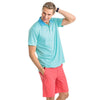 Fort Frederik Stripe Performance Pique Polo Shirt by Southern Tide - Country Club Prep