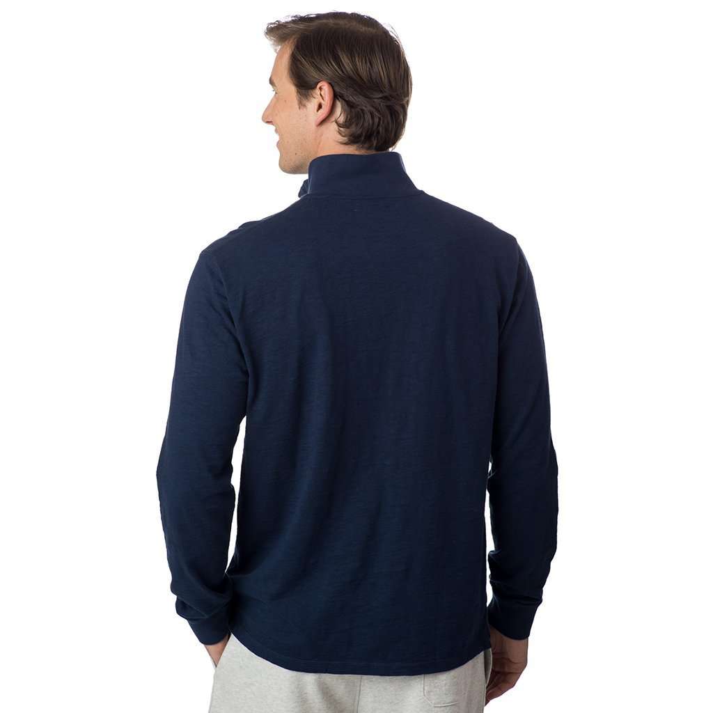 Gulf Stream Lightweight Pullover in True Navy by Southern Tide - Country Club Prep