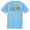 Happy Hour T-Shirt in Ocean Channel by Southern Tide - Country Club Prep