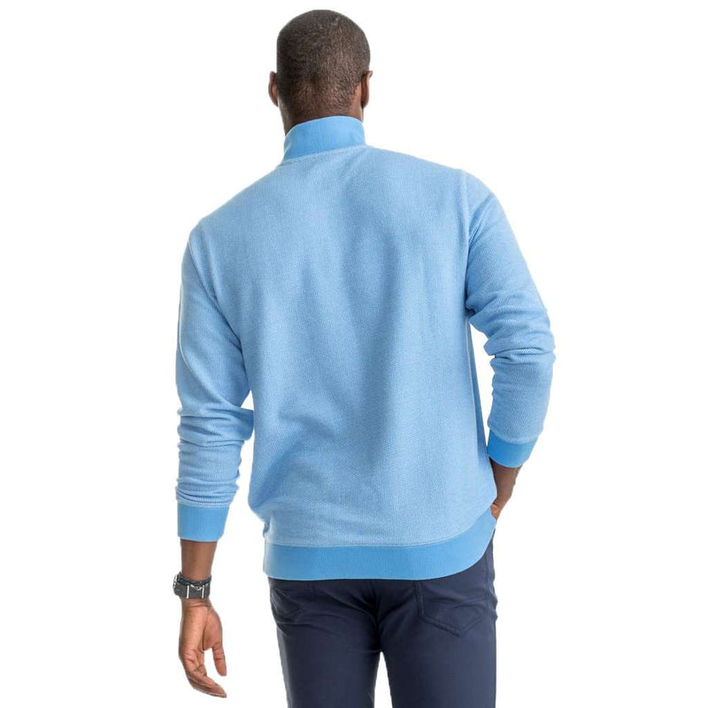 Hartnett 1/4 Zip Pullover in Marina by Southern Tide - Country Club Prep