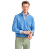 Heathered Gulf Stream Lightweight Pullover in Deep Water by Southern Tide - Country Club Prep