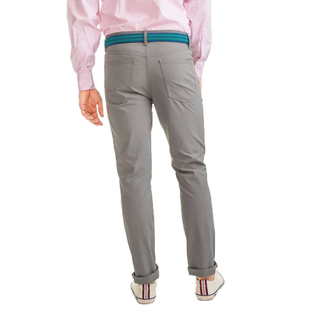 Intercoastal Performance Pant in Polarized Grey by Southern Tide - Country Club Prep