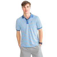 Jack Stripe Performance Pique Polo Shirt by Southern Tide - Country Club Prep