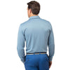 Long Sleeve Roster Performance Polo in Tsunami Grey by Southern Tide - Country Club Prep
