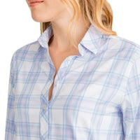 Lost Beach Plaid Hadley Intercoastal Performance Popover by Southern Tide - Country Club Prep