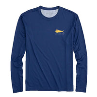 Mahi Mahi Fish Flag Long Sleeve Performance T-Shirt by Southern Tide - Country Club Prep