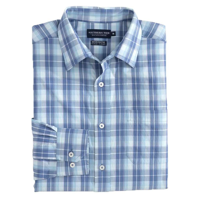 Mainstay Plaid Brrrº Intercoastal Performance Shirt by Southern Tide - Country Club Prep