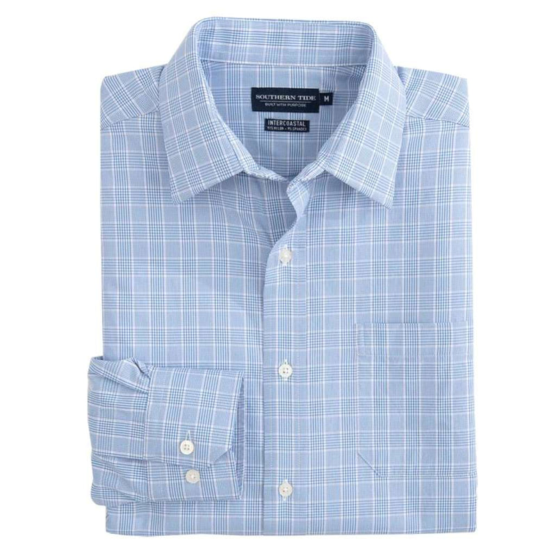 Marsh Plaid Brrrº Intercoastal Performance Shirt by Southern Tide - Country Club Prep