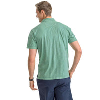 Micro Stripe Island Road Jersey Polo Shirt by Southern Tide - Country Club Prep