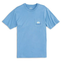 Mountain Weekend Camping T-Shirt in Ocean Channel by Southern Tide - Country Club Prep