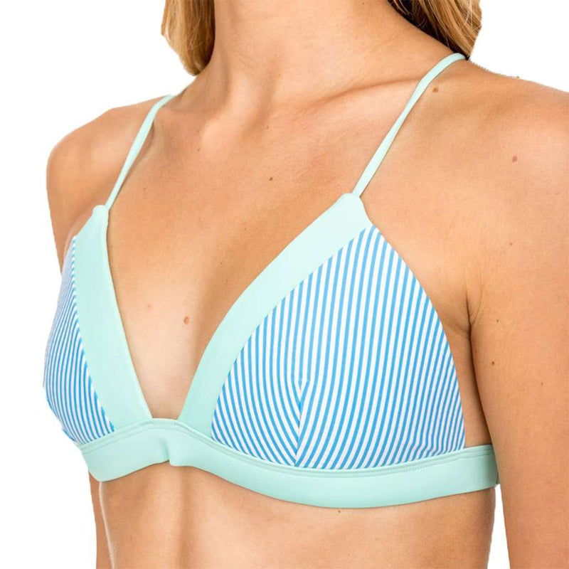 Oceanside Triangle Bikini Top by Southern Tide - Country Club Prep