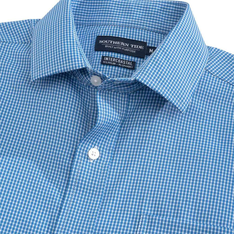 Pitons Plaid Brrrº Intercoastal Performance Shirt by Southern Tide - Country Club Prep