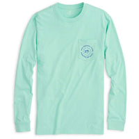 Points of Sail Long Sleeve T-Shirt in Offshore Green by Southern Tide - Country Club Prep