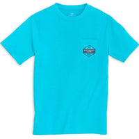 Predator Series Alligator Tee Shirt in Turquoise by Southern Tide - Country Club Prep